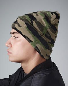 Beechfield B419 - Camo Cuffed Beanie